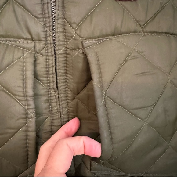 Vintage Barbour Sutherland Jacket Medium Green Quilted Shooting Hunting Sz M - Picture 7 of 15